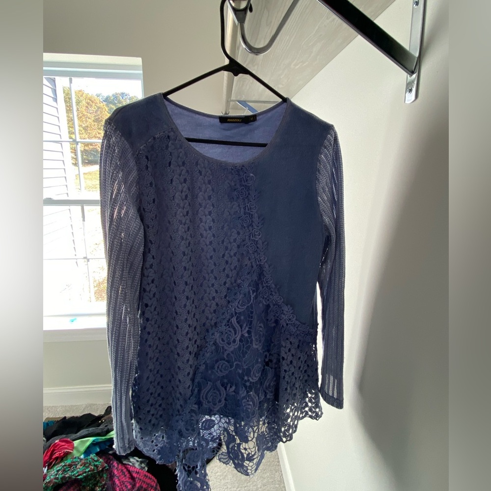 Purple with lace